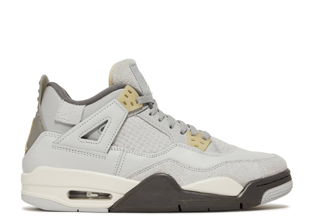 Air Jordan 4 Retro SE Craft Photon Dust grade school sneakers