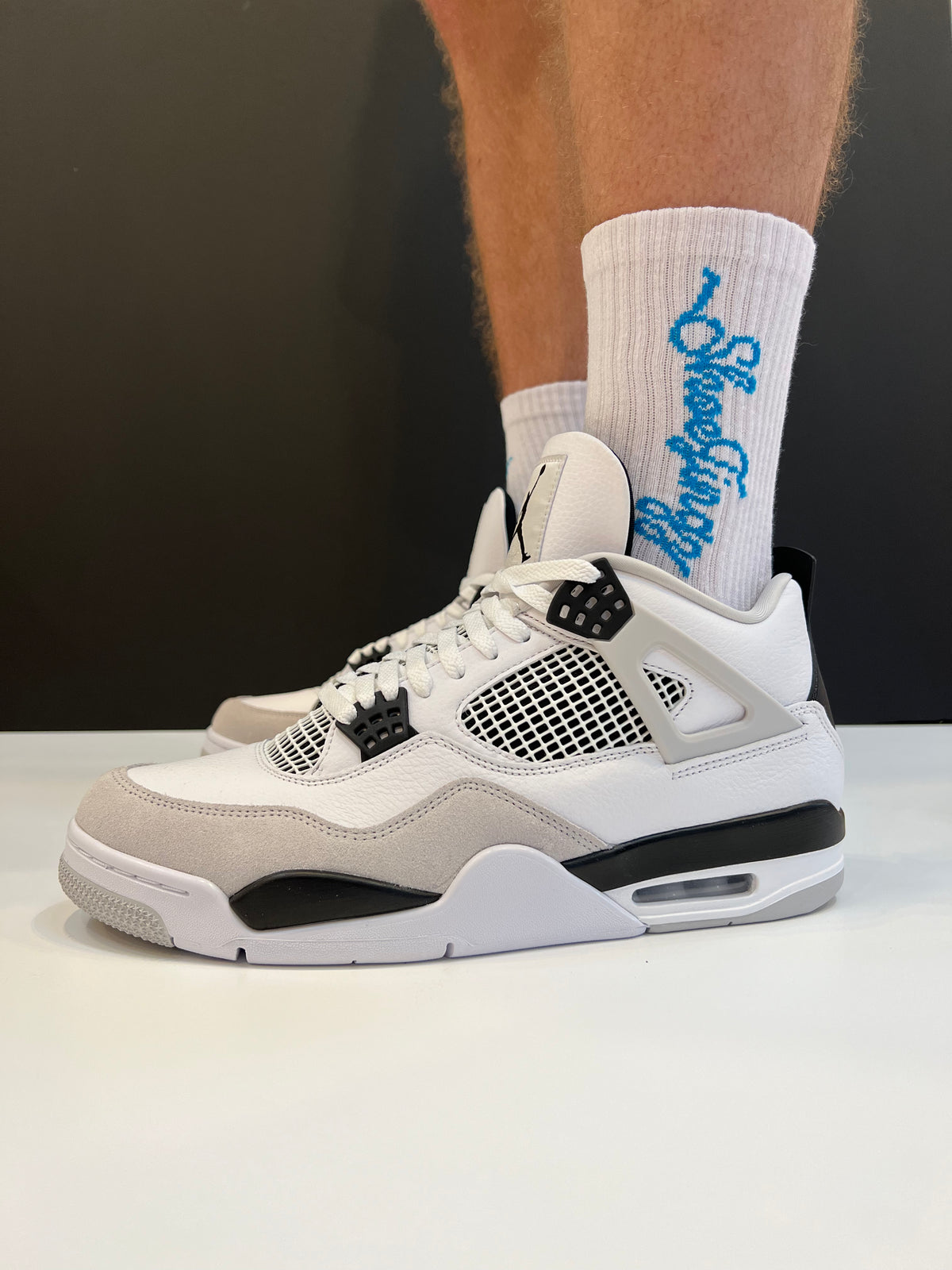 3 Pack Shoe Tingz White Socks