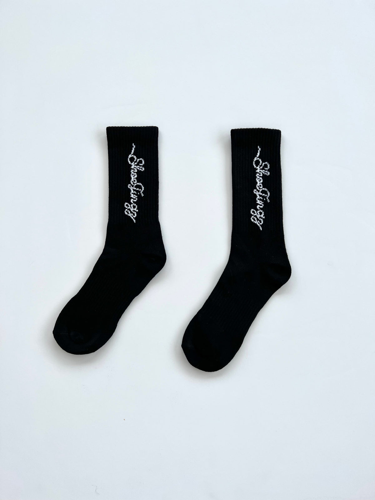 ShoeTingz Black Socks