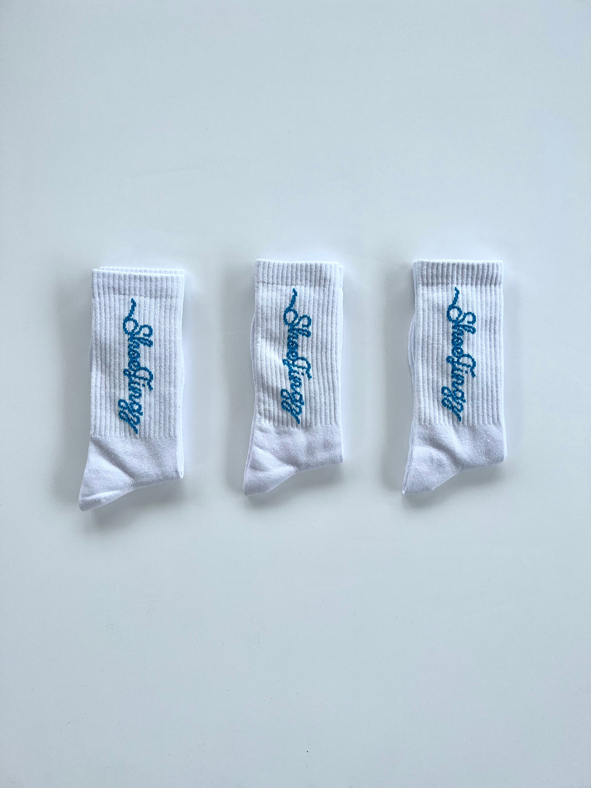 3 Pack Shoe Tingz White Socks