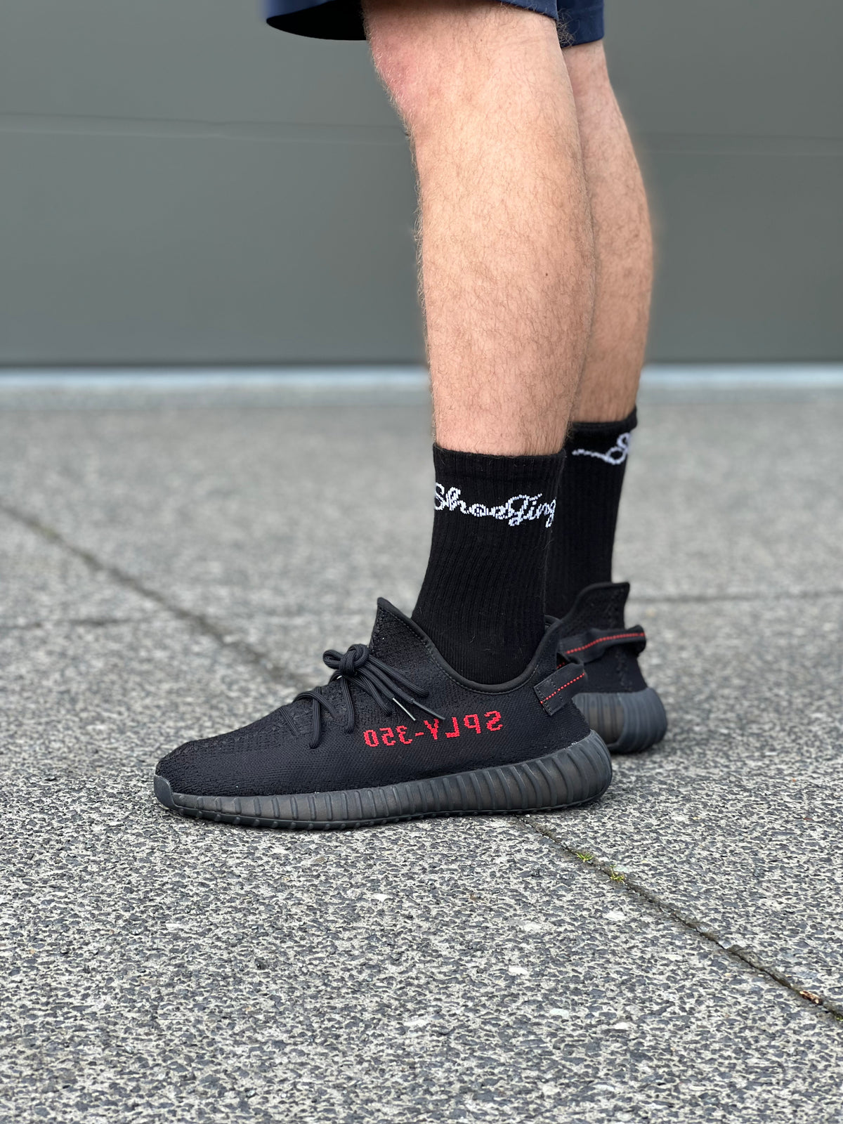 ShoeTingz Black Socks