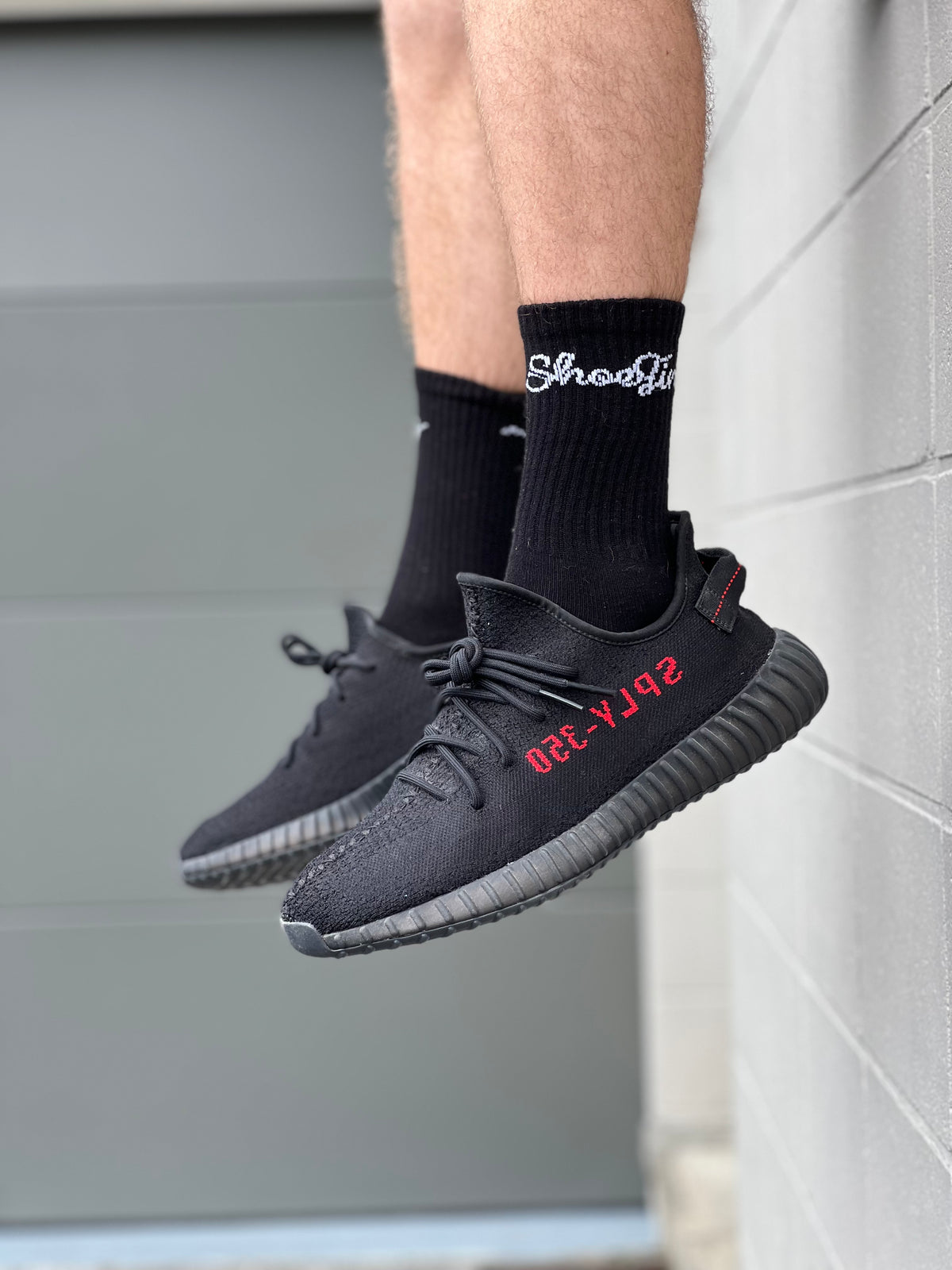 ShoeTingz Black Socks