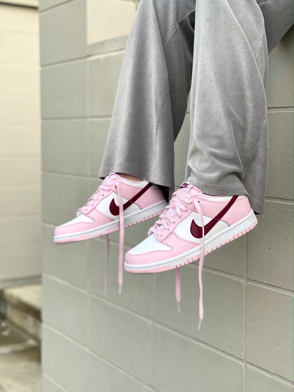 Dunk Low GS &#39;Pink Foam&#39; (2021)