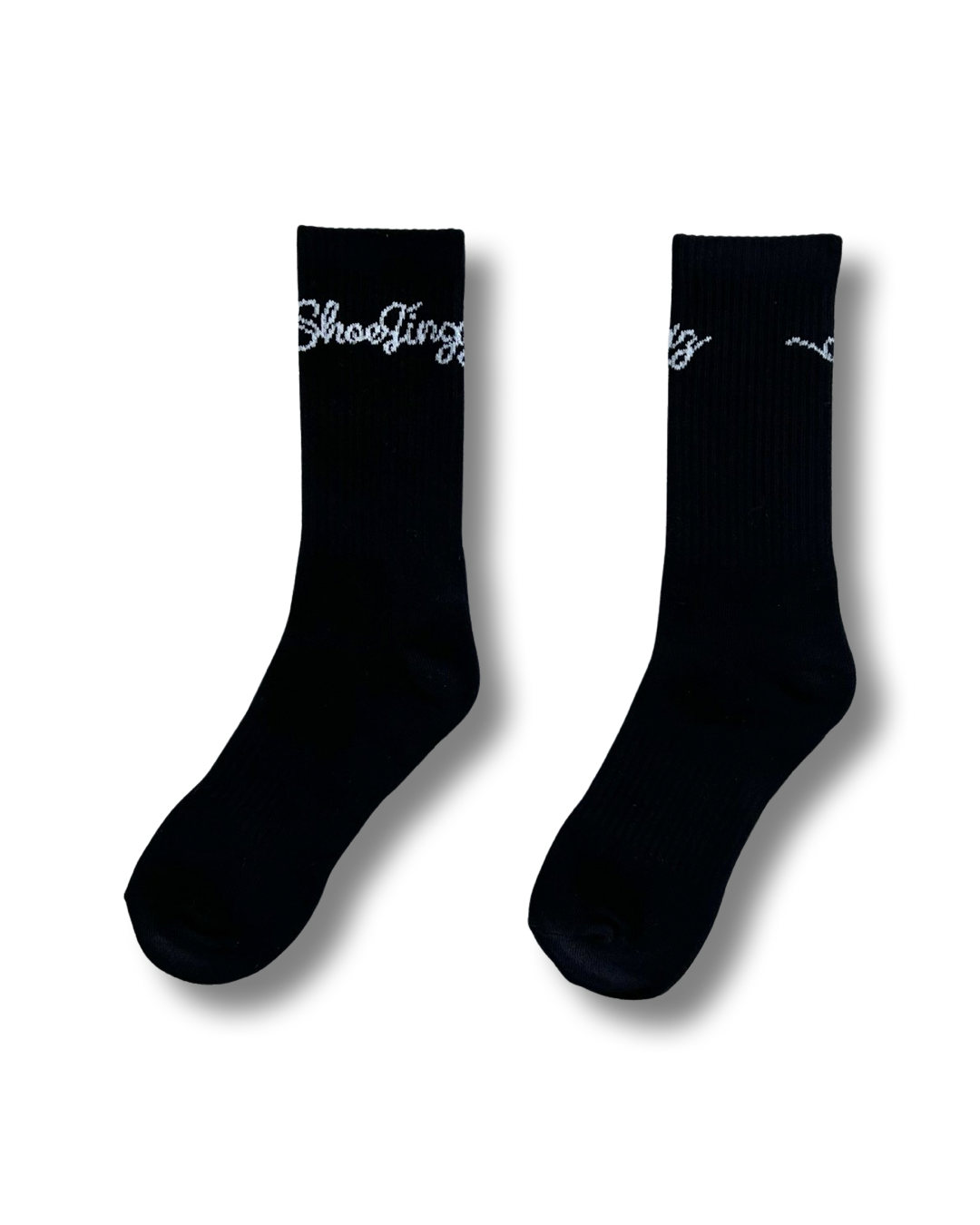 ShoeTingz Black Socks
